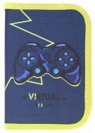 Пенал шкільний Virtual Reality 23206C CLASS синій