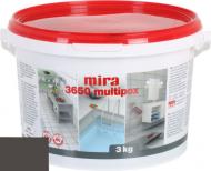 Затірка для плитки Mira 3650 multiрох 3 кг коричневий