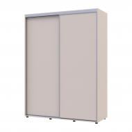 Шкаф-купе Сигма Слим 2ДСП Doros ДСП 1,6 м 1600x600x2144 мм кашемир двери ДСП