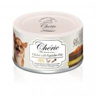 Корм вологий Cherie Dog Pate Куряче пате з овочами 80 г