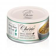 Консерва Cherie Small Breed Курица в тыквенном соусе с добавлением утки 80 г