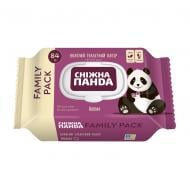 Влажная туалетная бумага Сніжна Панда 84 шт.