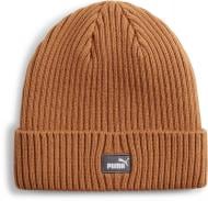 Шапка Puma CLASSIC CUFF BEANIE 02482605 р.one size коричневый