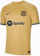 Футболка Nike FC Barcelona 22/23 Away Stadium DJ7675-715 р.XL золотой