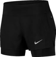 Шорты Nike W NK ECLIPSE 2IN1 SHORT 895813-010 р. L черный