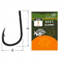 Крючки Fishing ROI карповые KH 1 №2 10 шт.