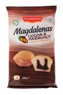 Кекс Delasheras Magdalenas з кремом із какао та лісовими горіхами 6 шт. 220 г