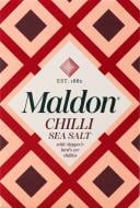 Соль пищевая хлопьями с перцем чили 100 г Maldon Salt S6007