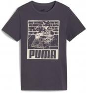 Футболка Puma ESS+ MID 90S GRAPHIC TEE 68187369 р.176 сірий