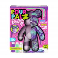Набор для творчества ToyMonster Pour Palz Флюид Арт Мишка "Фиолетовый вайб" S4 Вязаные чудеса FC-G0004C