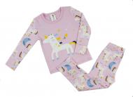 Піжама дитяча для дівчинки Luna Kids Єдиноріг р.92-98 рожевий