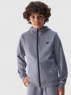 Джемпер 4F SWEATSHIRT M0926 4FJWSS24TSWSM0926-34S р.128 блакитний