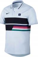 Поло Nike RF M NKCT ADV POLO CLSSC AJ7847-442 р.S голубой