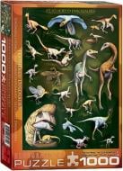 Пазл Eurographics Пернатые динозавры 6000-0072