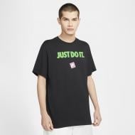Футболка Nike M NSW TEE JDI 12 MONTH DB6473-010 р.S черный
