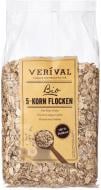 Пластівці Verival з 5 видів зерен органічні 500 г