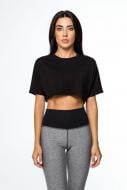 Футболка Designed for Fitness Oversize Crop 903010101 р.XS/S черный