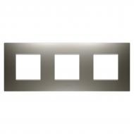 Рамка EGO горизонтальная сталь GW16026ST