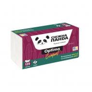 Бумажные полотенца Сніжна Панда Optima compact двухслойная 120 шт.
