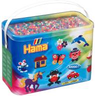 Намистини для термомозаїки Hama 30 000 шт. 50 кольорів Midi 208-68