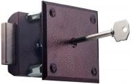 Дверний замок вхідний Барьер ЗП332 3Р коричневий