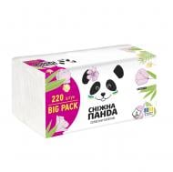 Салфетки гигиенические в пленке в коробке Сніжна Панда Big Pack 220 шт.