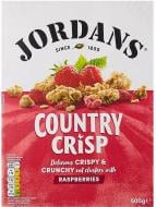 Кранчи Jordans с малиной «Country Crisp» 500 г