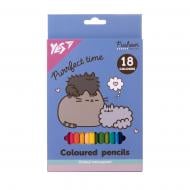 Карандаши цветные Pusheen 18 шт. 290766 YES Карандаши цветные Pusheen 18 шт. 290766 YES