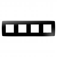 Рамка ONE горизонтальная черный GW16128TN