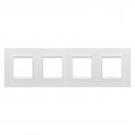 Рамка LUX горизонтальная белый GW16228XW