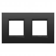 Рамка LUX горизонтальная черный GW16223XM