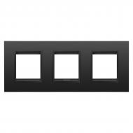 Рамка LUX горизонтальная черный GW16226XM