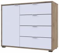 Комод Doros С1 1000x812x381 мм дуб тахо/белый