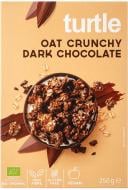 Кранчі Turtle вівсяні цільнозернові органічні без глютену з шоколадом 250 г
