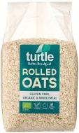 Пластівці Turtle вівсяні цільнозернові органічні без глютену 1000 г