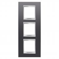 Рамка LUX вертикальная черный GW16227VA