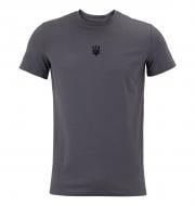 Футболка LOGOS-Tac с вышивкой черный герб 04-09-00-0021 р.XS серый