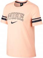 Футболка Nike W NSW TOP SS VRSTY AR3769-664 р.M коралловый