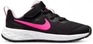 Кроссовки демисезонные Nike REVOLUTION 6 DD1095-007 р.33,5 черные