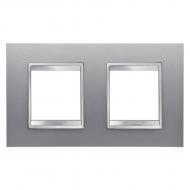 Рамка LUX горизонтальная титан GW16223VT