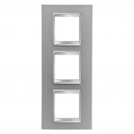 Рамка LUX вертикальная титан GW16227VT