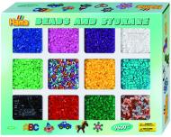 Бусины для термомозаикы Hama 9600 шт. 10 цветов и 2 смеси Midi 2095