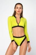 Купальник Designed for Fitness MIA 110623401 р.L черно-салатовый
