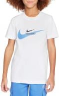 Футболка для мальчиков Nike Sportswear р.128/134 белый HV6970-101