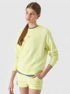 Світшот 4F SWEATSHIRT F0920 4FJWSS24TSWSF0920-72S р.122 жовтий