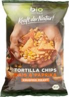 Чипси Bio Zentrale Tortilla органічні з паприкою 125 г