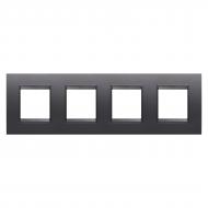 Рамка LUX горизонтальная черный GW16228YA