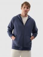 Джемпер 4F SWEATSHIRT M1584 4FWSS25TSWSM1584-22S р.L синій Джемпер 4F SWEATSHIRT M1584 4FWSS25TSWSM1584-22S р.L синій