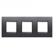 Рамка LUX горизонтальная черный GW16226YA