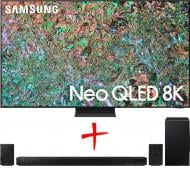 Телевизор Samsung QE75QN800DUXUA + подарок Саундбар Samsung HW-Q990D/UA